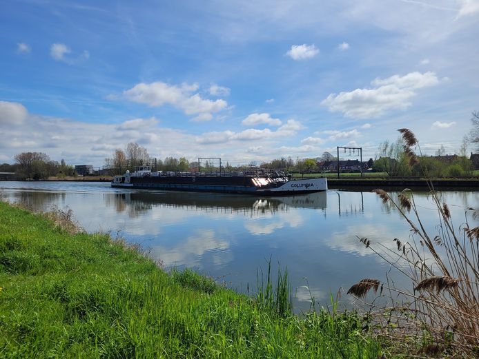 Het kanaal Roeselare-Leie