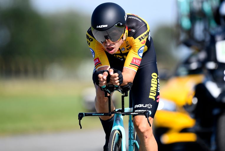 Topfavoriet Van Aert Volgt Zichzelf Op Als Belgisch Kampioen Tijdrijden De Morgen