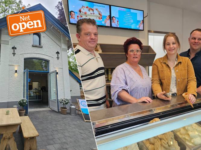 NET OPEN. Strijsboshof opent ijsjeszaak met befaamde ‘Roma-ijs’ uit Essen