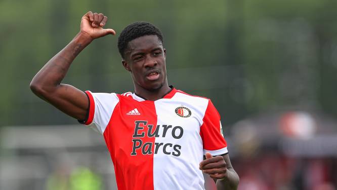 Feyenoord verhuurt vleugelaanvaller Conteh aan Duitse tweedeklasser