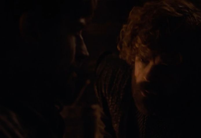 Tyrion komt Jaime bevrijden.