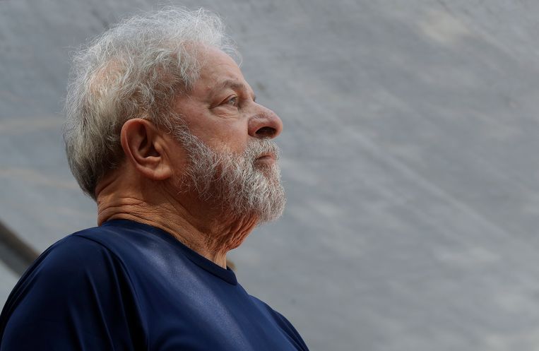 De Braziliaanse oud-president Lula. Beeld AP