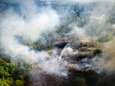 Heel Herkenbosch ontruimd vanwege grote natuurbrand