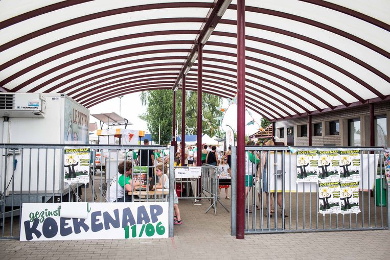 Afgelopen weekend vond in Dendermonde het Koeken­aap-festival plaats. Daar blijven ze 
geloven ‘in de goedheid van de mens’. Beeld Bas Bogaerts