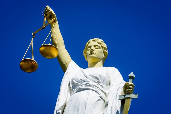 Vrouwe Justitia.