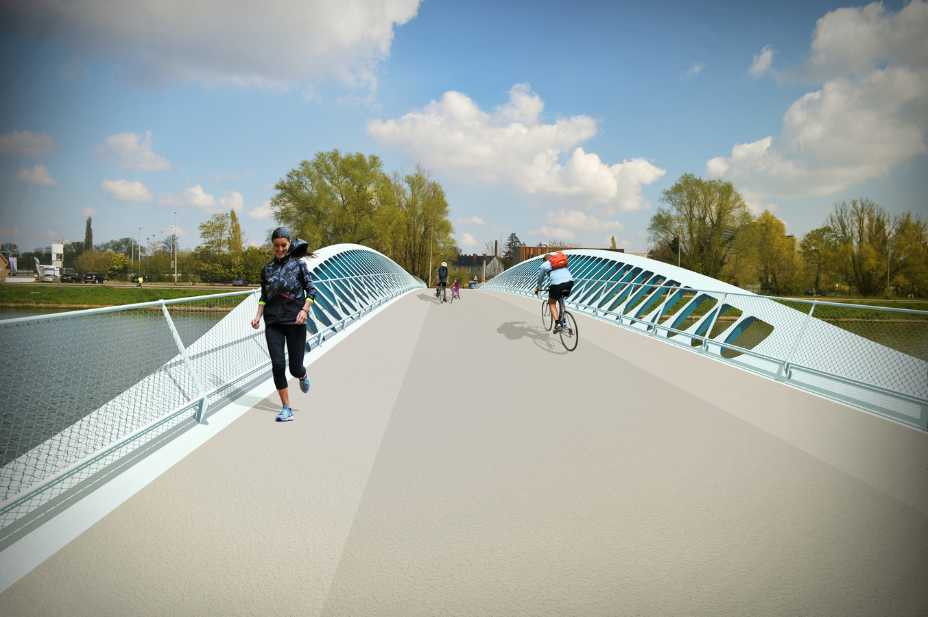 Eindelijk Bouw Van Lang Verwachte Brug Over De Watersportbaan Is 