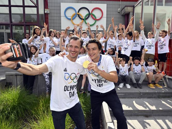 REPORTAGE. Schoolklas beleeft op BOIC unieke ‘Olympische Dag’ met hockeyheld Thomas Briels: “Ons verhaal vertelt als een Hollywoodfilm”