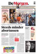 DeMorgen voorpagina