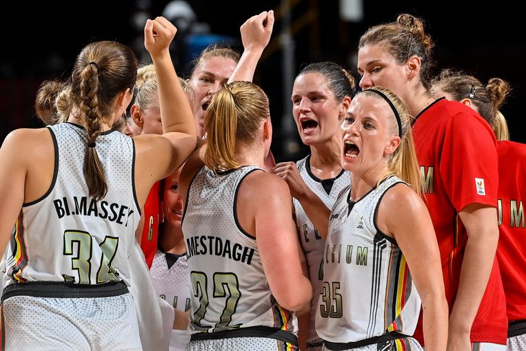 Belgian Cats Kloppen Puerto Rico En Liggen Op Koers Voor Kwartfinales De Morgen