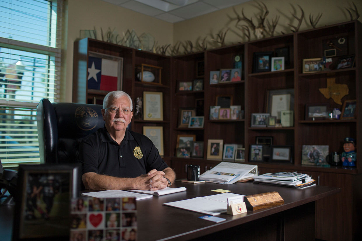 Politiechef Darrel Bush.  Beeld Marie D. De Jesus