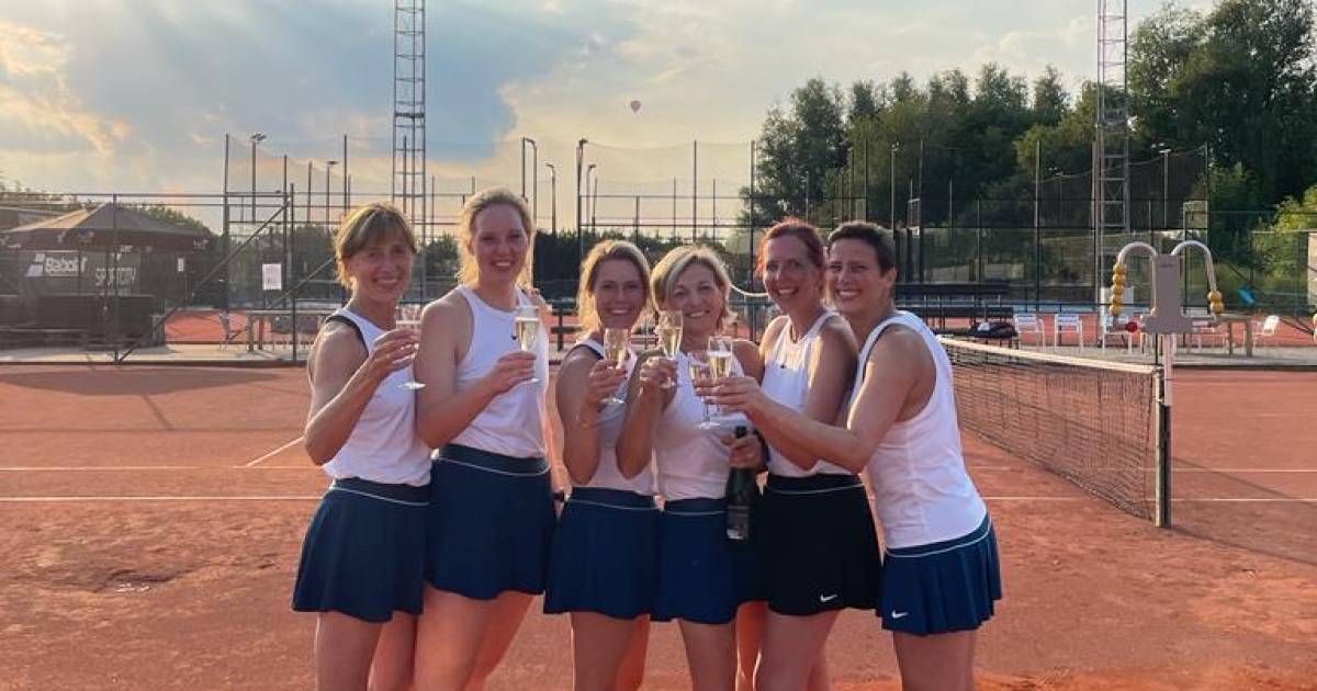 Dames van Noord Tennis Padel kampioen van België