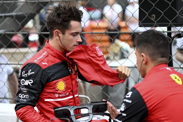 Charles Leclerc eindigde in zijn thuisrace slechts als vierde.
