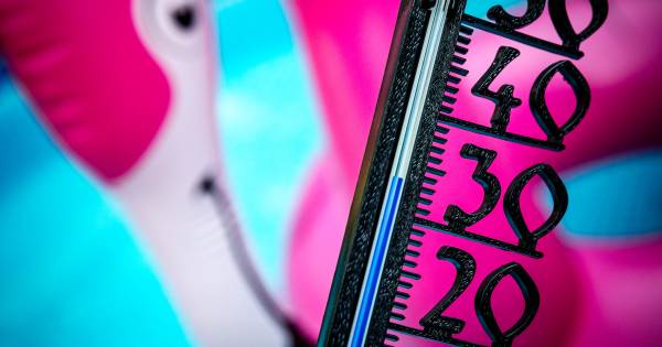 Blauwalg aangetroffen bij Strandbad in Well