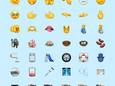 De nieuwe emoji's.