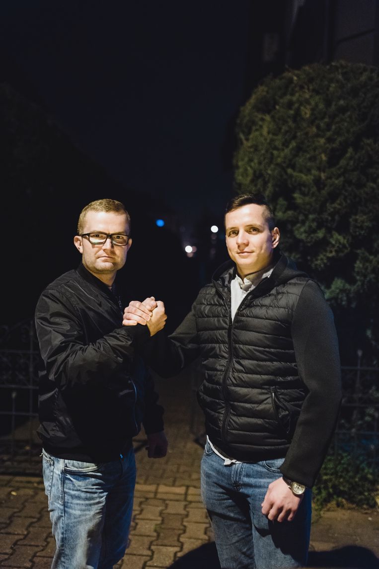 Damian Palka & Wiktor Koziorz.  Beeld Fabian Weiss
