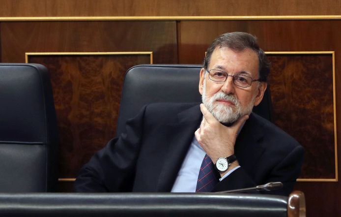 De Spaanse premier Mariano Rajoy (PP).