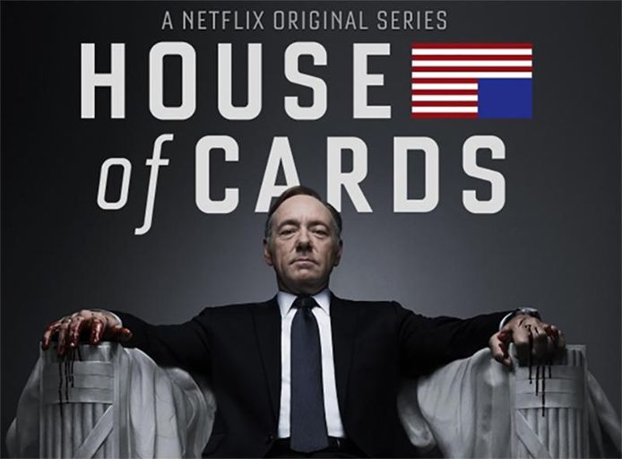 'House of Cards' slaat vooral in Europa aan.
