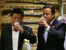 Cameron et Xi Jinping au pub