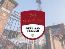 GA Eagles en supporters lopen warm voor minima en voedselbank in Deventer: ‘Geef aan Elkaar’