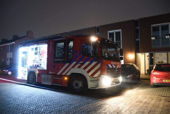 De brandweer was actief voor het kindje in Woerden