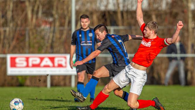 Polsbreuk Stijn de Jonge is ook letterlijk het breekpunt voor Stavenisse tegen Goes