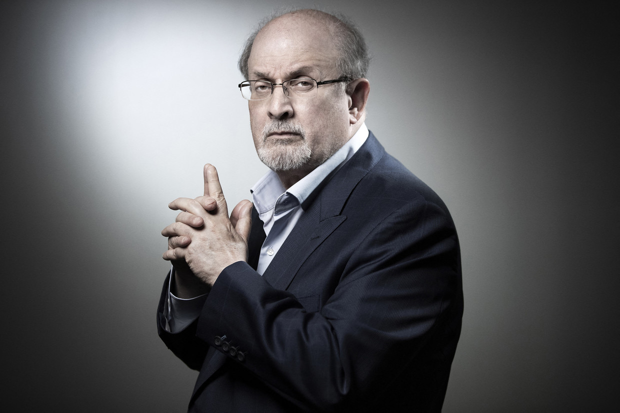 British novelist and essayist Salman Rushdie