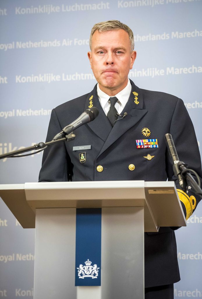 Commandant der Strijdkrachten Rob Bauer sprak van een ‘heftige schok voor iedereen'.