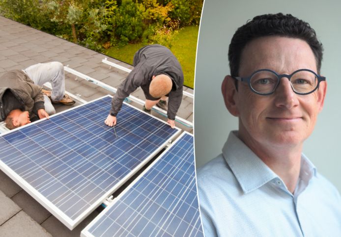 Dirk Van Evercooren van ODE overloopt de voor- en nadelen van het huren van zonnepanelen.