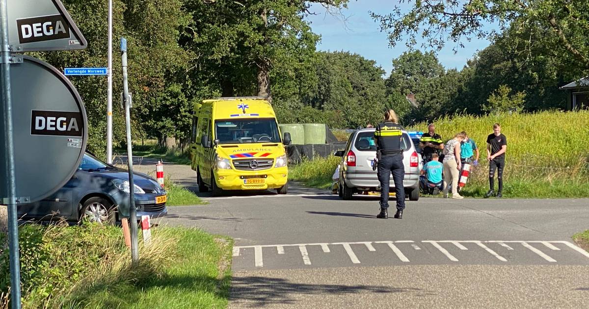 Wielrenner gewond bij botsing met auto in Notter.