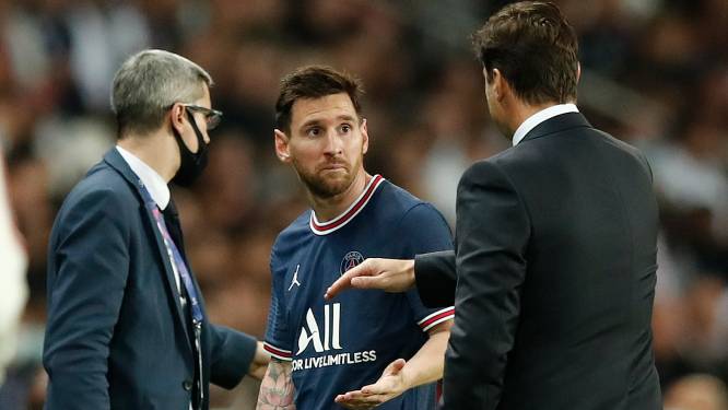 Gefrustreerde Messi weigert hand Pochettino bij wissel: ‘Er zijn geen problemen’