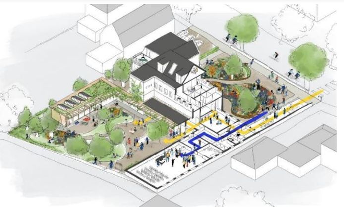 Een impressie van het Huis voor Vincent.