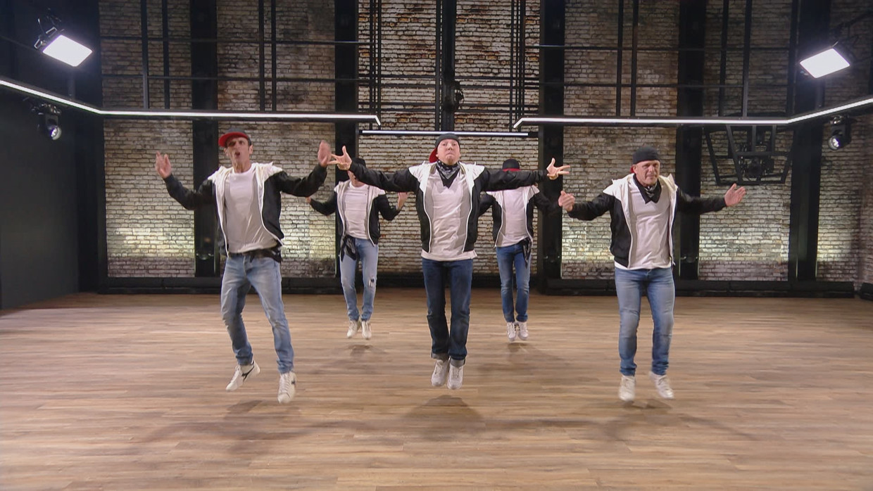 'The greatest dancer van Vlaanderen'  Beeld © VRT