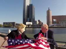 Rotterdams bedrijf neemt Clinton en Trump op de hak in video