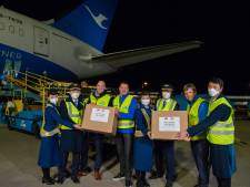 Nederland krijgt mondkapjes en handschoenen van Chinese airlines