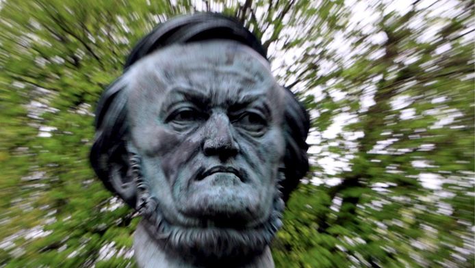 Buste van Richard Wagner in Duitsland.