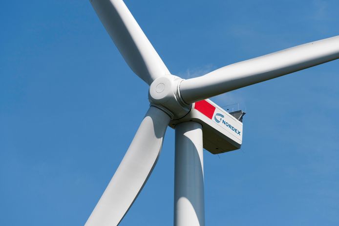 Bij Netterden komen negen windmolens van het merk Nordex te staan.