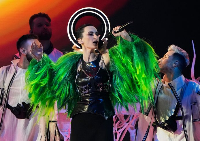 GO_A op het Eurovisie Songfestival, vorig jaar in Rotterdam.
