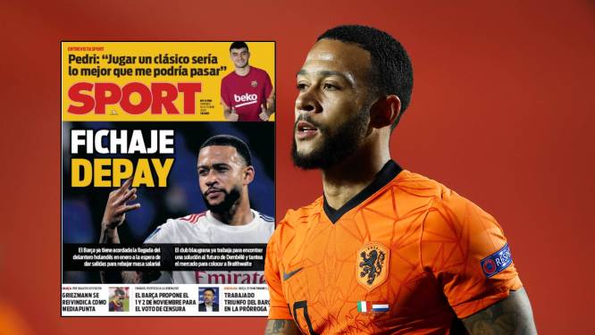 Spaanse media pakken uit: ‘Memphis in januari zeker naar Barça, Real gaat voor Mbappé en Camavinga’