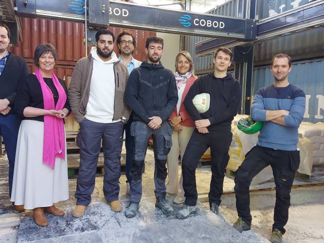 Kamp C en Thomas More-hogeschool innoveren bouwsector met duurzame 3D-betonprinting: “Samen op zoek naar nieuwe materialen met minder cement”