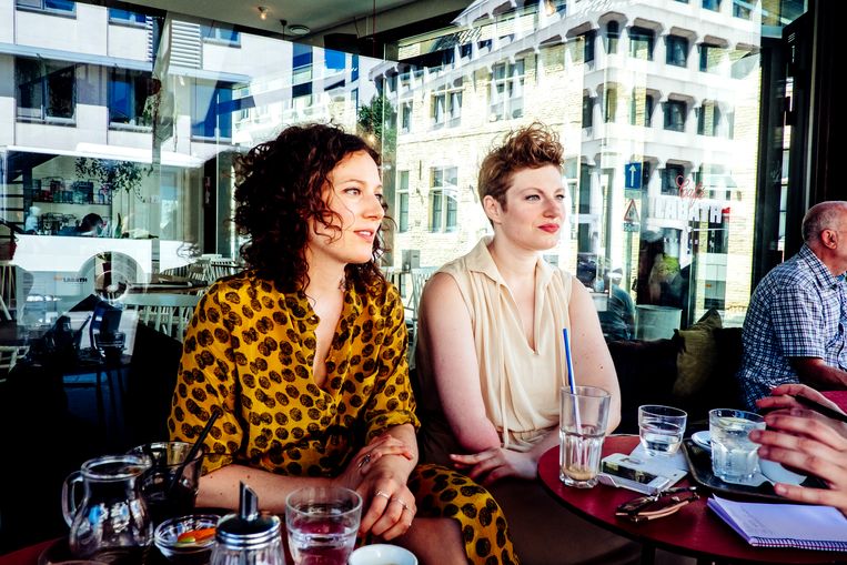 Heleen Debruyne en Anaïs Van Ertvelde. Beeld Stefaan Temmerman
