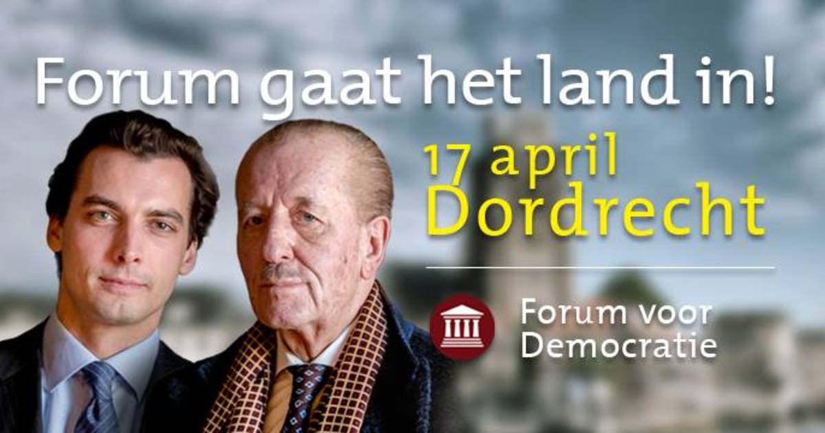 Forum Democratie toch naar Dordrecht | Dordrecht | AD.nl