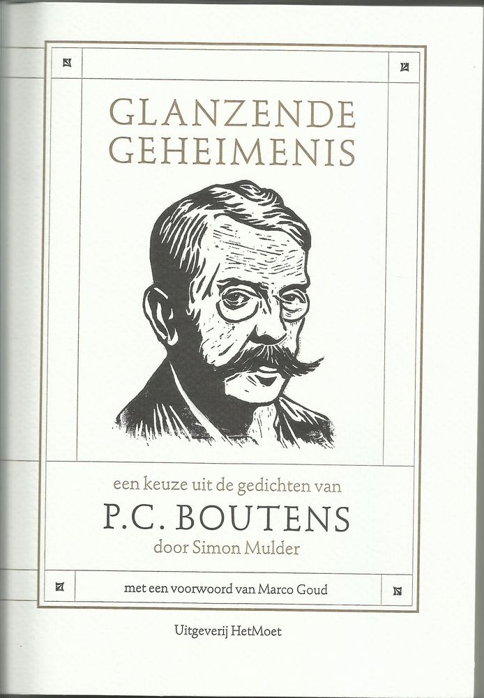 Omslag P.C. Boutens, Glanzende geheimenis