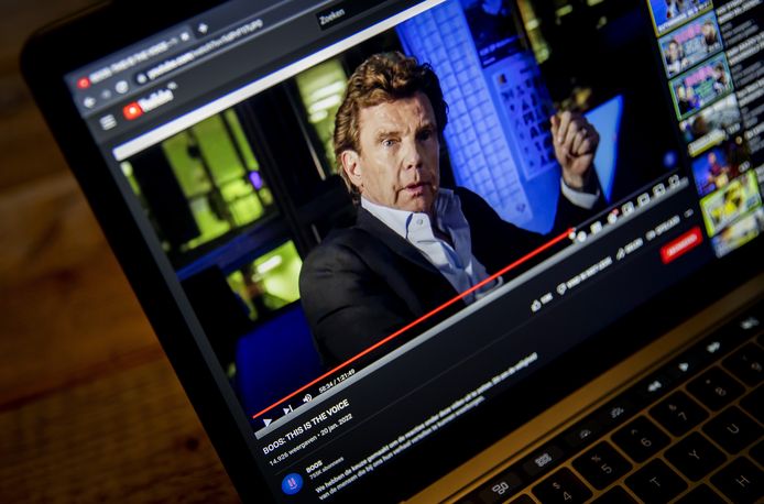 John de Mol deed zijn uitspraak bij Boos.