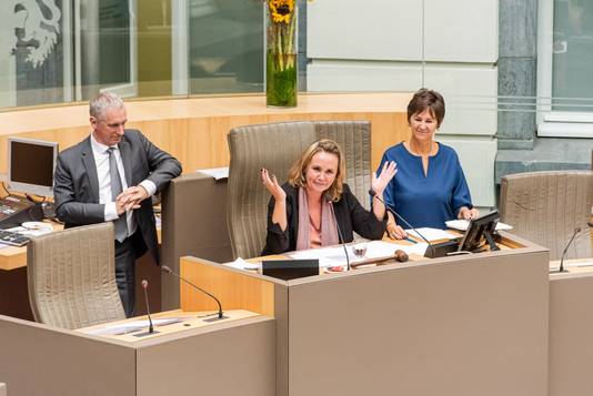 Tien jaar na Marleen Vanderpoorten (Open Vld) krijgt het Vlaams Parlement met Liesbeth Homans (N-VA) opnieuw een vrouwelijke voorzitter.