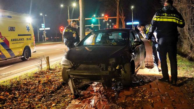 Automobilist met alcohol op aangehouden na crash in Dorst