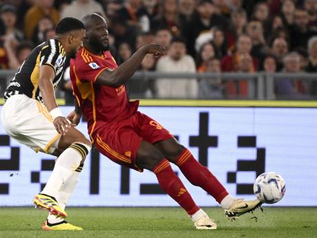 Un but et un partage pour Lukaku avec l’AS Rome contre la Juventus