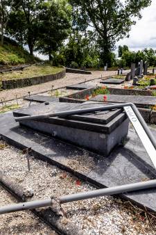 Twee minderjarige jongens opgepakt voor vernielen meer dan 100 graven bij begraafplaats Beukenhage