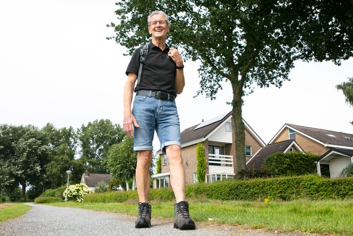 Tinus de Vries (74) uit Dedemsvaart loopt deze maand de Nierdaagse. Dankzij een nieuwe nier kan hij dat doen.