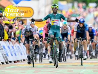 “Al mijn dromen zijn uitgekomen”: Girmay nog wat steviger in het groen nadat hij Jasper Philipsen en Arnaud De Lie klopt 