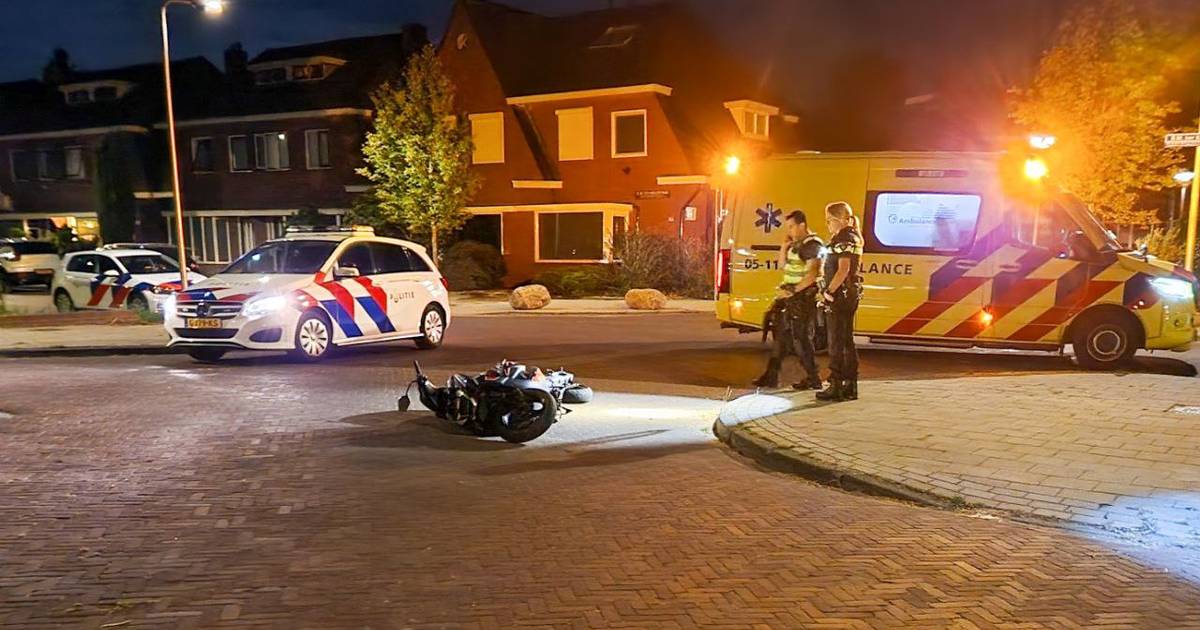 Scooterrijder gewond na eenzijdig ongeluk in Enschede.
